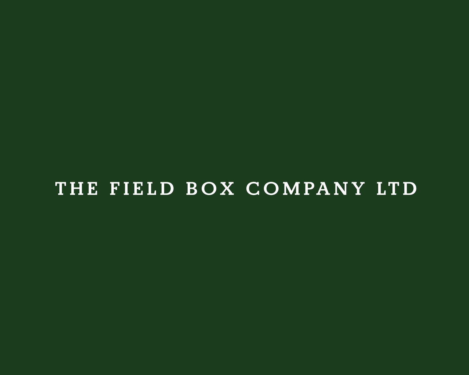 fieldboxcompany.com – The Field Box Company